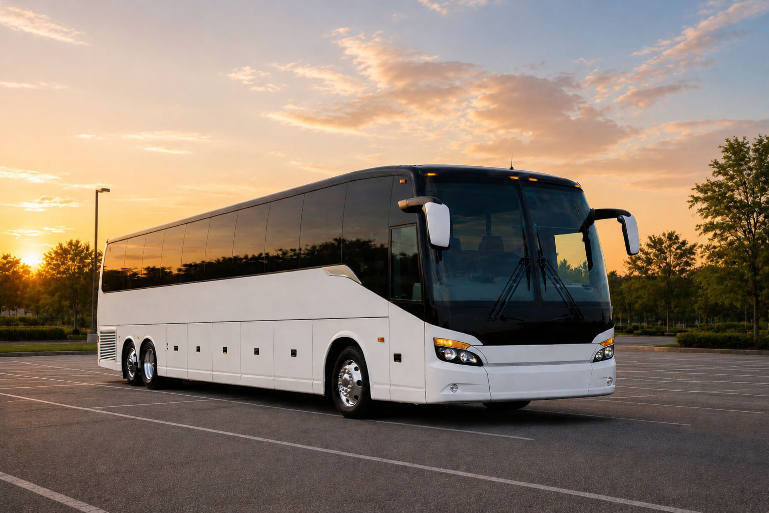 Dallas coach bus exterior